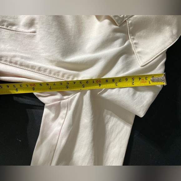Ivory Women's Jacket by Anne Klein size closure snaps measurement in the photos - Picture 7 of 13